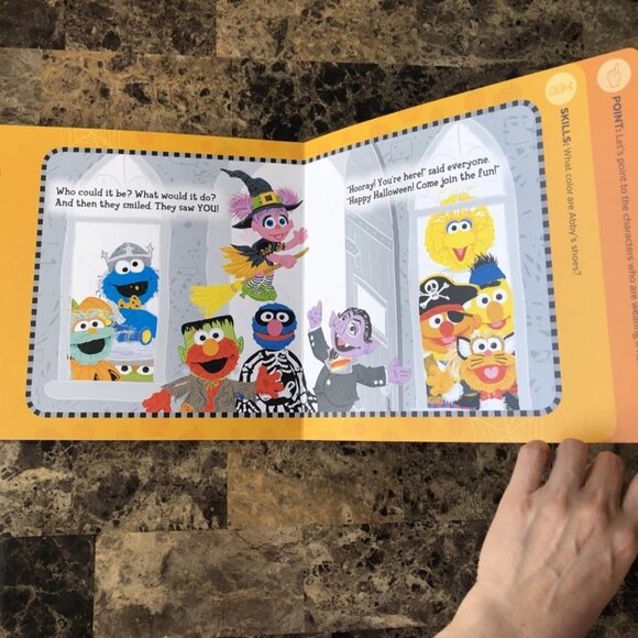 Happy Halloween! 123 Sesame Street Board Book 2014 My First Big Storybook - Picture 8 of 8